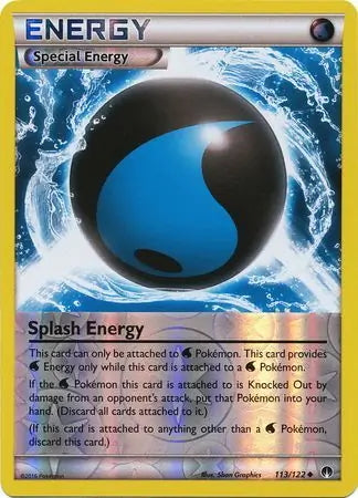 BREAKpoint Splash Energy #113/122 reverse holo